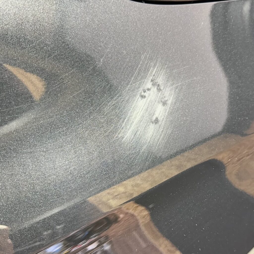 お車の状態とオーダーメイド研磨