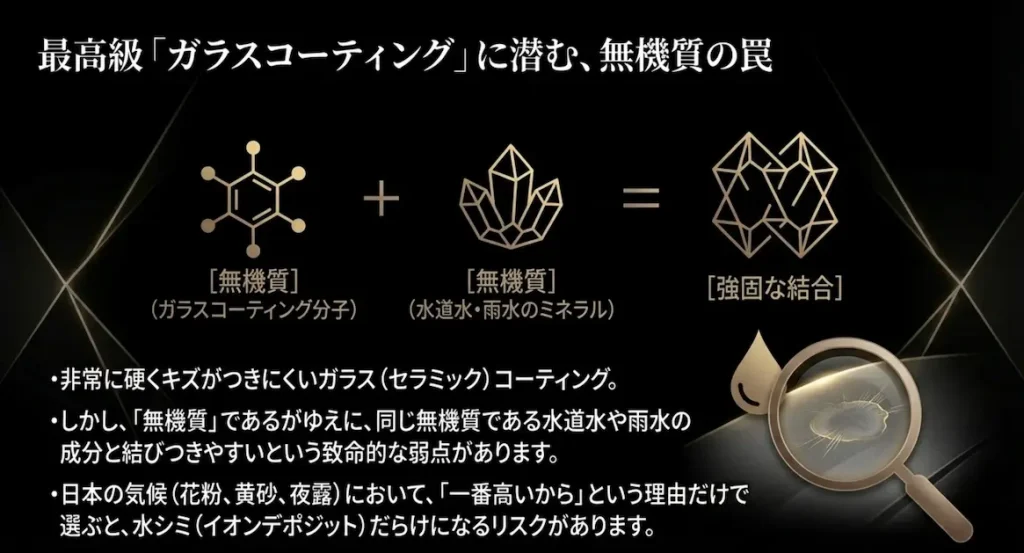 愛知で評判のガラスコーティングの意外な落とし穴