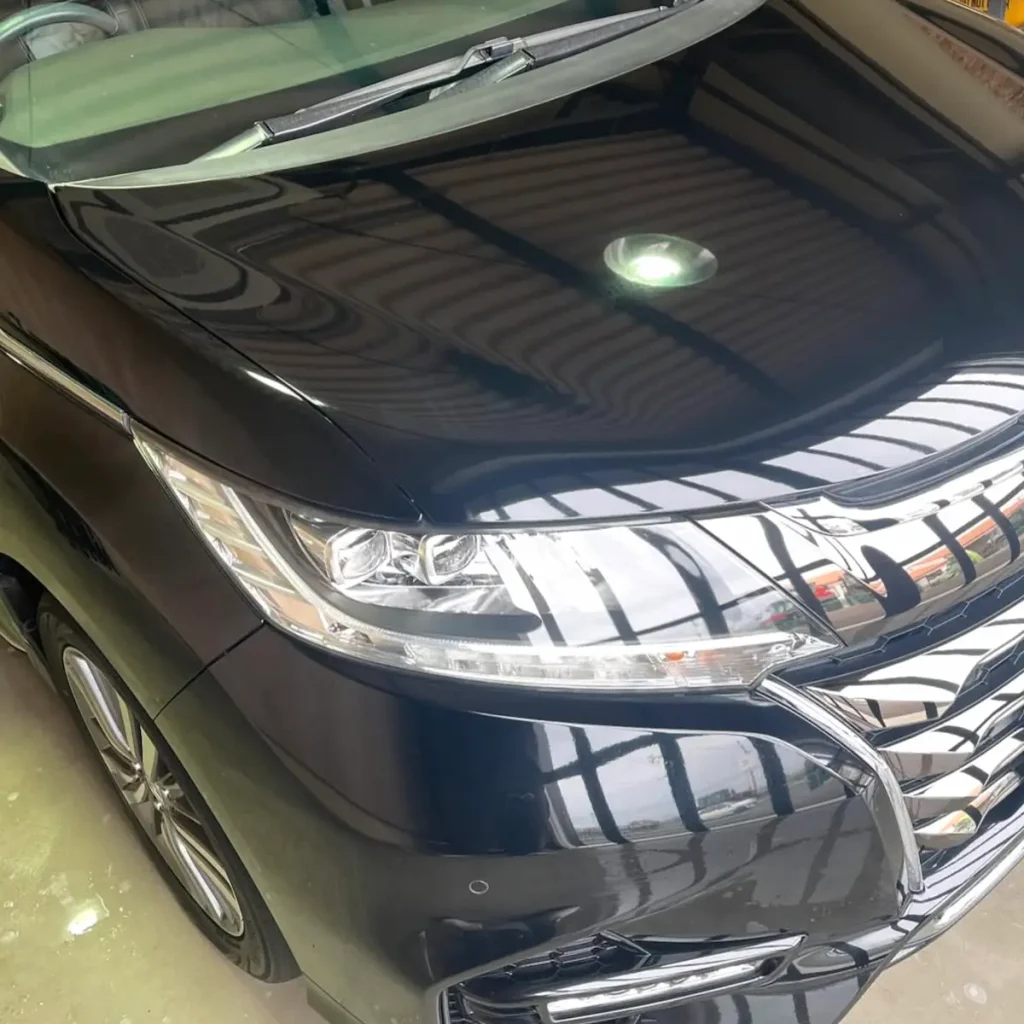 車の印象を大きく左右するヘッドライトの復元AFTER