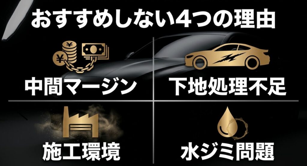 プロがディーラーコーティングをおすすめしない4つの理由（闇の実態）