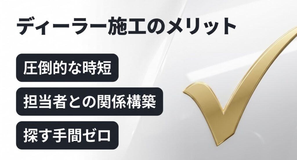 公平に比較！ディーラーコーティングのメリットと向いている人