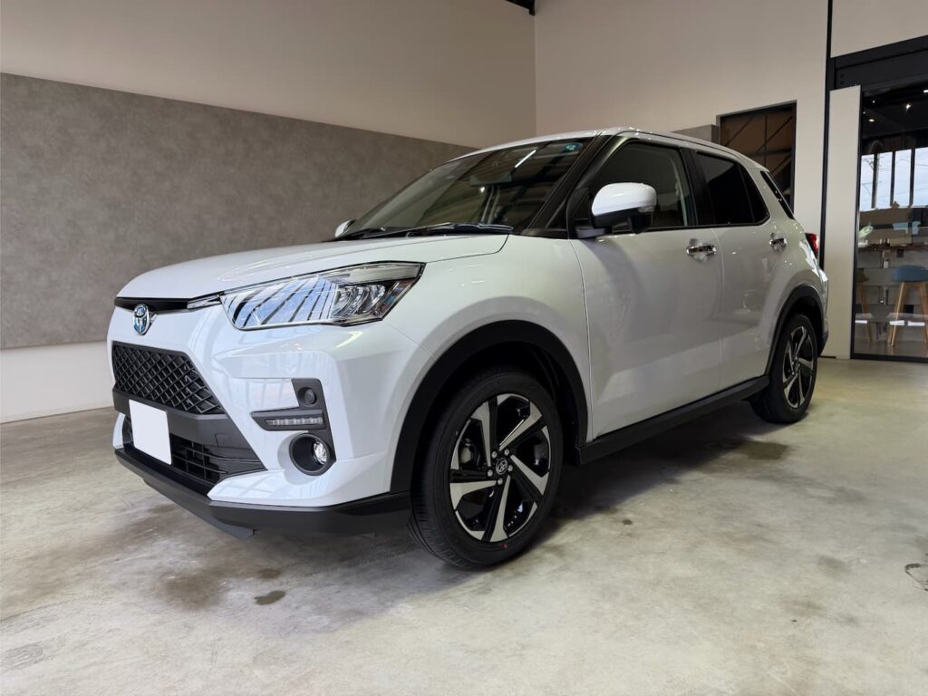 【施工事例】トヨタ ライズ｜新車限定EAU ROUGEで輝きを封印